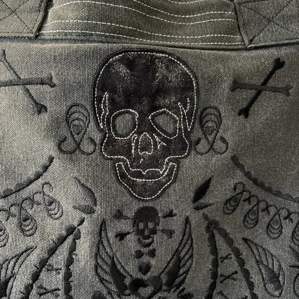 Loungefly Vintage Dia de los Muertos Tote - Picture 4 of 15